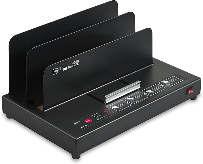Binditek Thermal Binding Machine, 500-Sheet Capacity, 110V Heating, for A4/A5/Letter Documents, Universal Thermal Binding Machine, No Assembly Required
