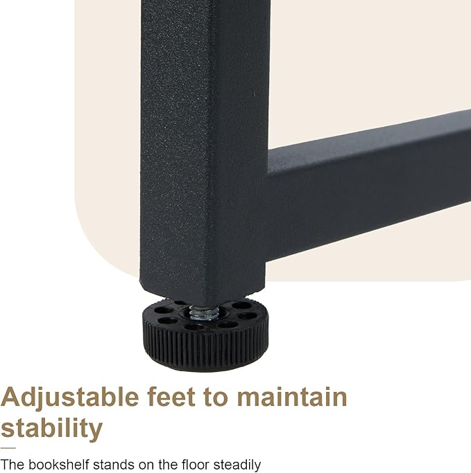 Tree Bookshelf - 9 Tier Floor Standing Tree Bookshelf for Hardcover Books, Small Bookshelf for Small Spaces Bookshelves Wooden Book Storage Organizer Shelves for Bedroom Living Room