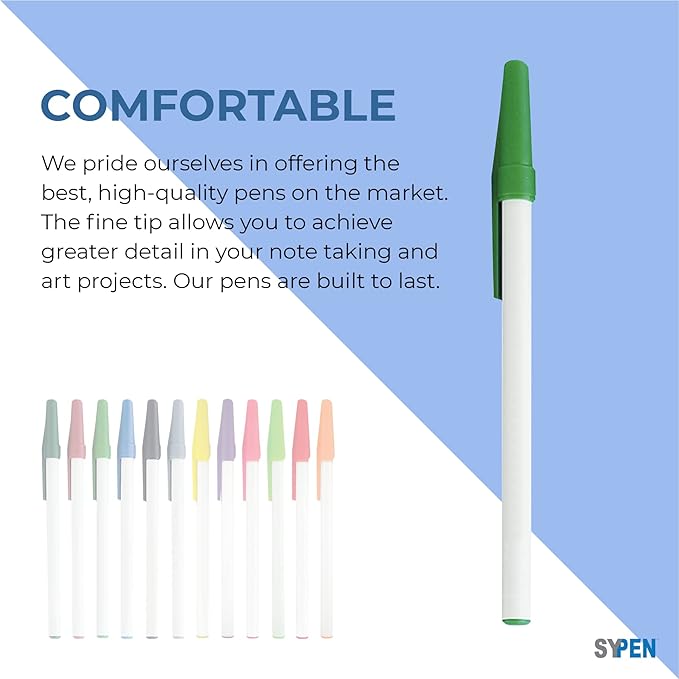 Personalized Stick Pens With your Custom Logo or Text-500 Pack Bulk-for Businesses, Parties, and Events, Custom Printed Slim Ballpoint Pens with Cap, Yellow, Black Ink