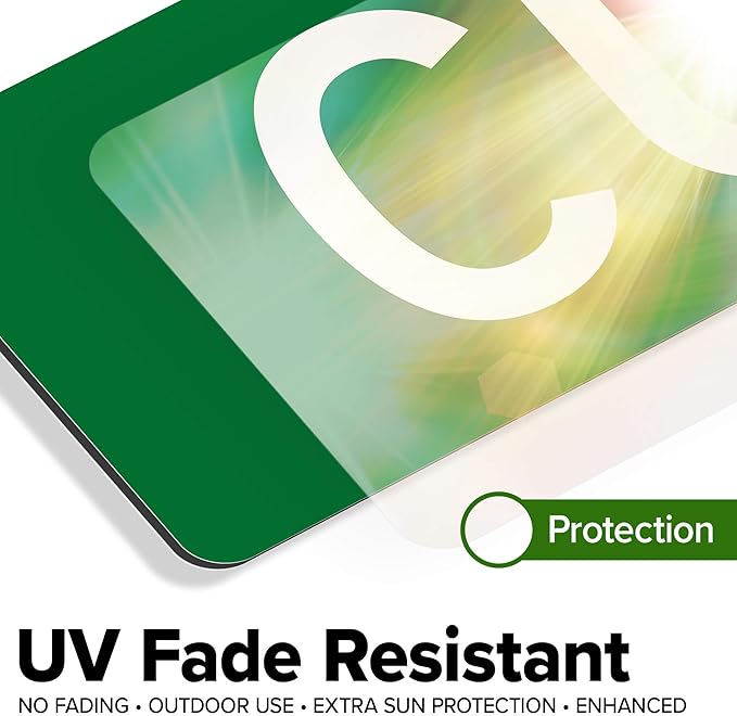 Custom Street Sign, Road Sign, Address Sign, 8 Colors, Reflective Option, Mounting Options, 6x36 Inch, Thick Rust-Free AlumaBond, USA Made by My Sign Center, (Classic)