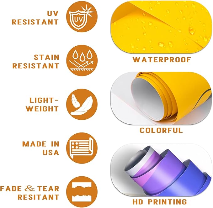 Retractable Roll Up Banner Stand - Custom Banners and Signs for Business Customize Retractable Banner Stand with Your Design Photo Text Logo (24 x 63 Inch)