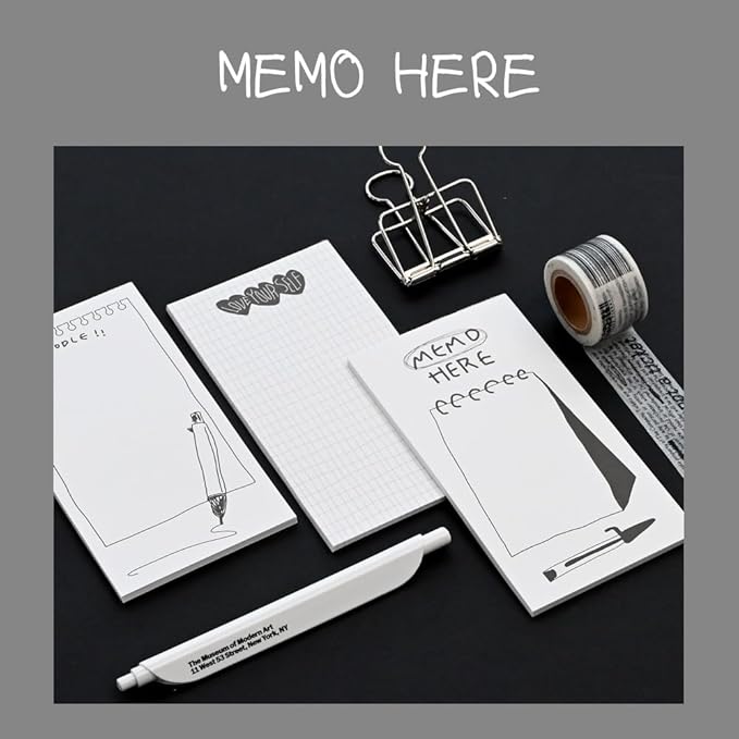 Monolike Triple Memopad Little Doodle 2P Set