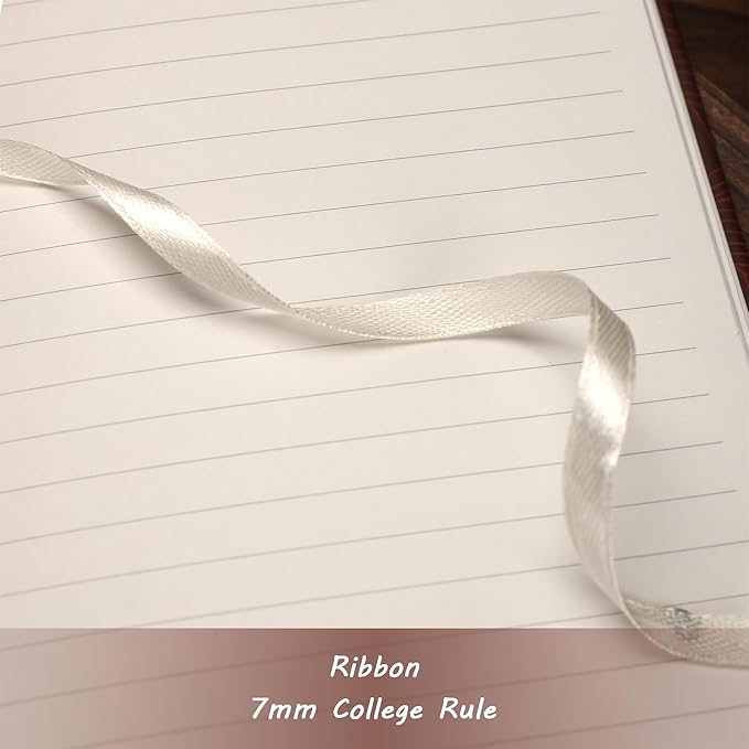 Journals for Women, 256 Pages 100 GSM Thick Paper, Hardcover Journal for Writing, College Rule Notebooks for Note Taking, Diary Notepad, 5.2 x 7.7 in