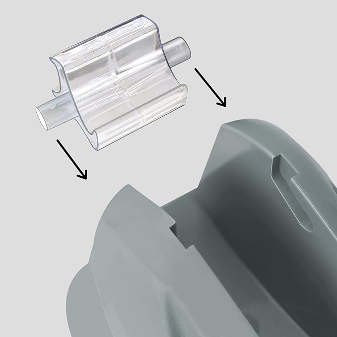 Acrimet Premium Desktop Tape Dispenser, Plastic, Non-Skid Base (Heavy Duty) (Platinum Silver Color)