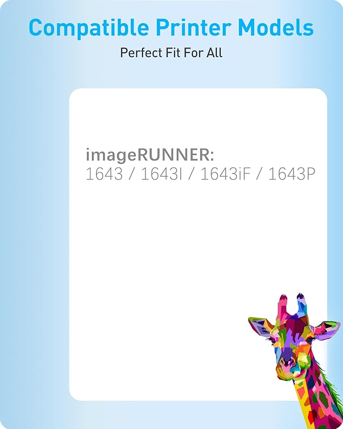 MasaiMara T06 CNMT06 3526C001AA High Capacity Compatible Toner Cartridge Replacement for Canon imageRUNNER 1643 1643i 1643iF 1643P Printer (Black, 1-Pack)