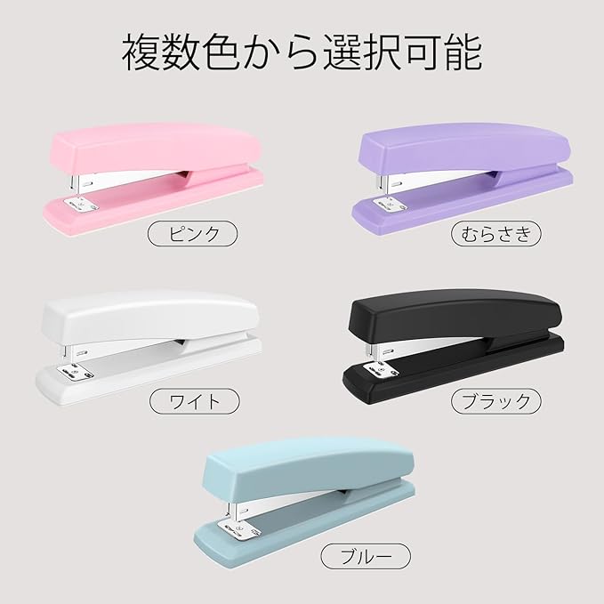 Deli Stapler, Desktop Stapler, Office Staplers, 25 Sheet Capacity, Includes 1000 Staples and Staple Remover, White