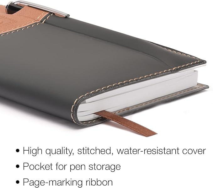 2026 Pocket Planner/Pocket Calendar and Pen, 3.5"x6": Includes 14 Months (November 2025 - December 2026) / 2026 Weekly Planner/Weekly Agenda/Monthly Calendar Organizer (Brown/Black)