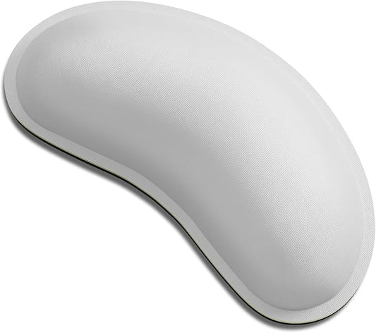 Dapesuom Mouse Wrist Rest, Ergonomic Memory Foam Mouse Wrist for Computer Desk Mats Support, Hand Rest Pad Cushion for Gaming, Office, Laptop, Men, Women, Pain Relief & Easy Typing, Space Gray