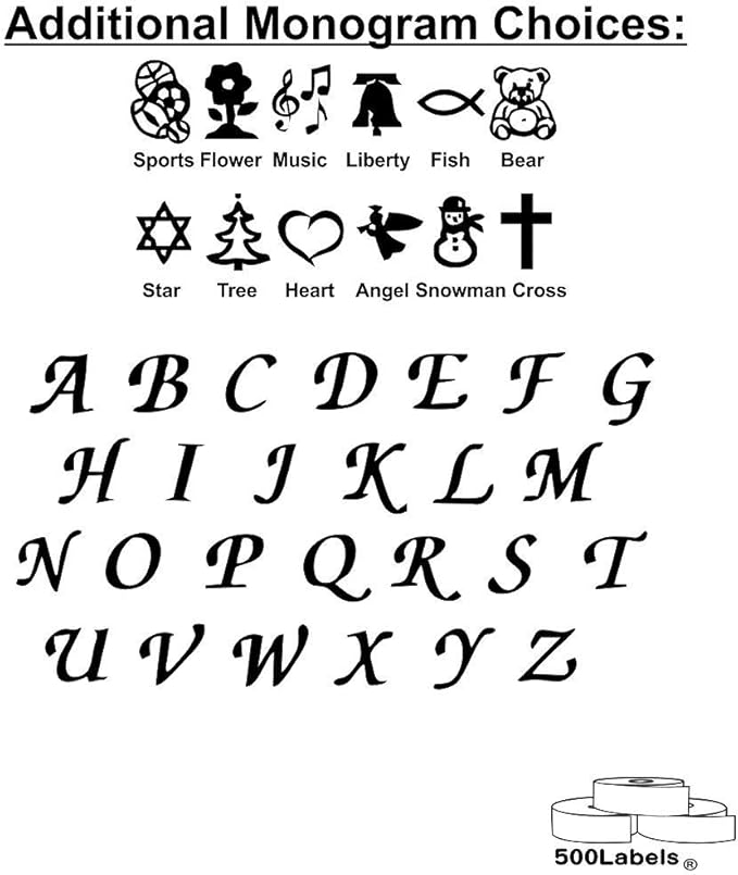 Return Address Labels - Roll of 250 Personalized Labels (Multi-Color)