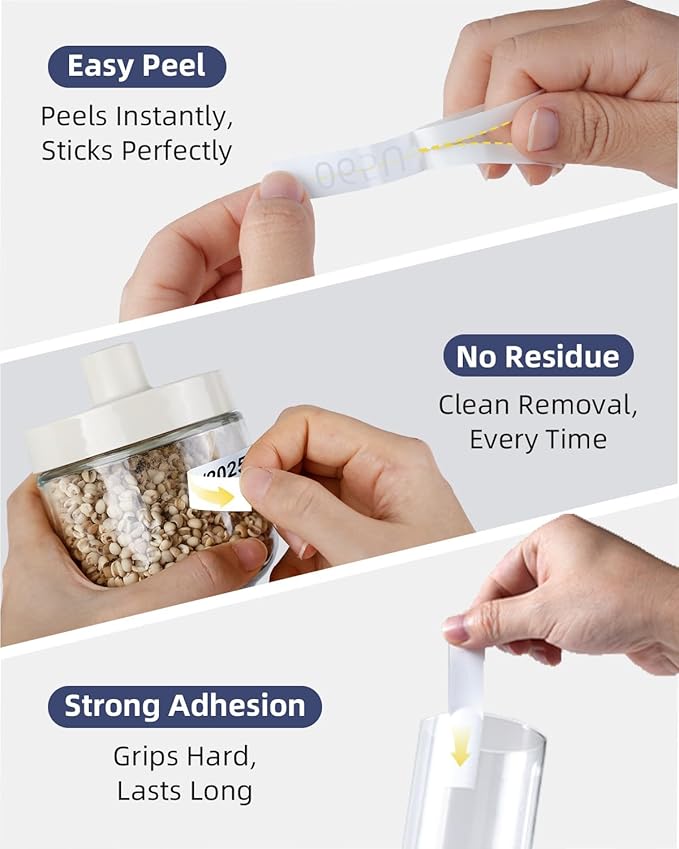 Replacement for Brother Ptouch Label Tape TZe-231 12mm 0.47" Laminated White Tape TZe231 Compatible with P Touch Label Maker Refills PT-D210 D220 1880 1890, 1/2 Inch TZ Black on White, 5-Pack