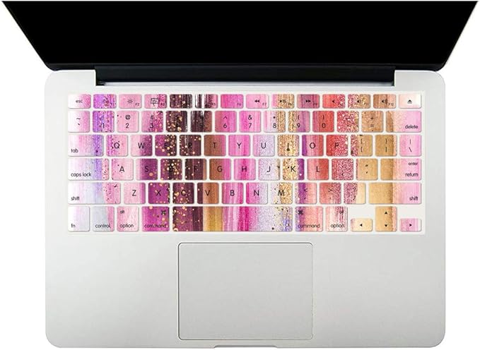 MacBook Pro 16 Inch 2021 M1 Case - Protective Plastic Hard Shell with Keyboard Cover Skin - Graffiti