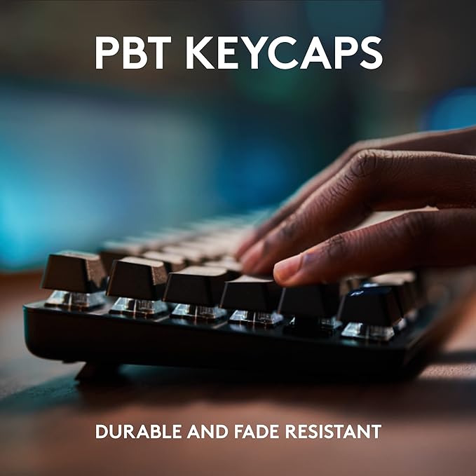 Logitech G413 SE Full-Size Mechanical Gaming Keyboard - Backlit Keyboard with Tactile Mechanical Switches, Anti-Ghosting, Compatible with Windows, macOS - Black Aluminum