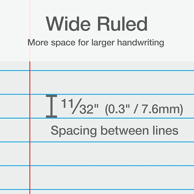Oxford 1 Subject Spiral Notebook, Notebooks for School, Plastic Covers, Back to School Supplies, Wide Ruled, 100 Sheets, 5 Pack, Assorted Primary Colors: Black, Blue, Red, Green and Yellow (1009290)