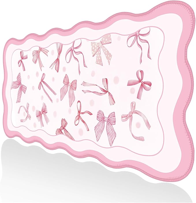 Galdas Gaming Mouse Pad XXL XL Large Long Extended Big Mousepad Non-Slip Rubber Keyboard Mouse Pad with Stitched Edges for Laptop Home Office (35.48x15.75x0.08 Inch)