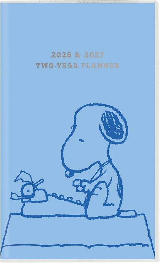 Graphique 2 Year Pocket Planner | 29 Month Organizer, Aug. 2025 – Dec. 2027 | Monthly Calendar & Notes Spreads | Marked Holidays | Peanuts: Happiness Is | 3.75” x 6"