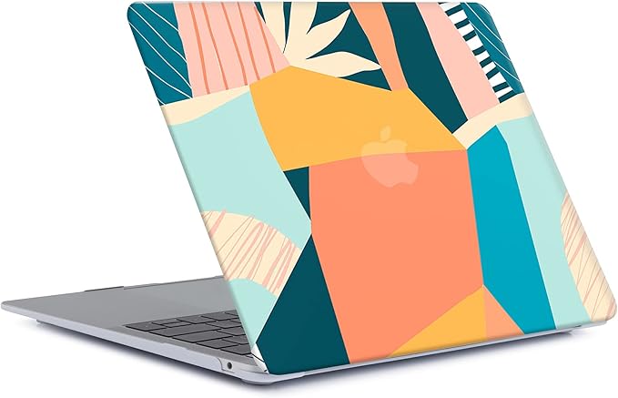 Case Compatible with MacBook Retina 12 Inch(Model A1534, Release 2017 2016 2015),Plastic Hard Shell Protective Cover & Keyboard Skin for MacBook 12 Inch with Retina Display - Colored Pattern