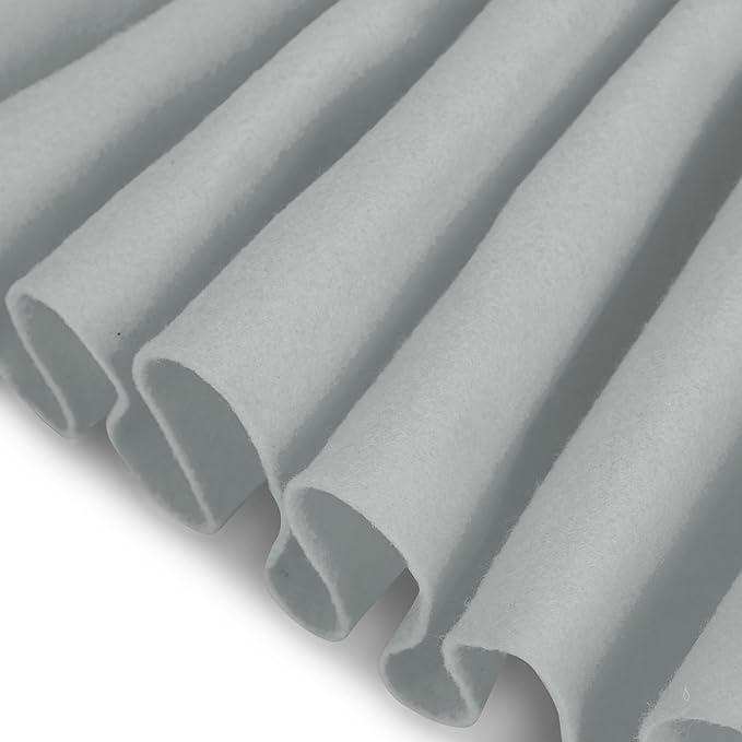 Felt Fabric 1.8 mm Thick 36" x 72" - Soft Durable Felt by The Yard Felt Sheets for Arts and Crafts, DIY Sewing, Crafting Projects (Dark Gray)