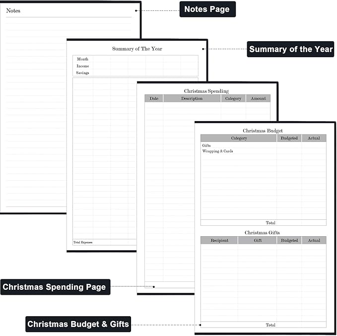 2025-2026 Daily & Monthly Planner - Daily Planner One Page Per Day from July 2025 to June 2026, 5.8'' x 8.3'' Hourly Appointment Book Perfect Organizer Daily Life, Fabric Cover, Black