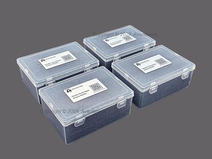 Avanternity's Staple Refills, Compatible with Ricoh Savin Lanier Type U 404235 Staples (Pack of 4 Boxes)