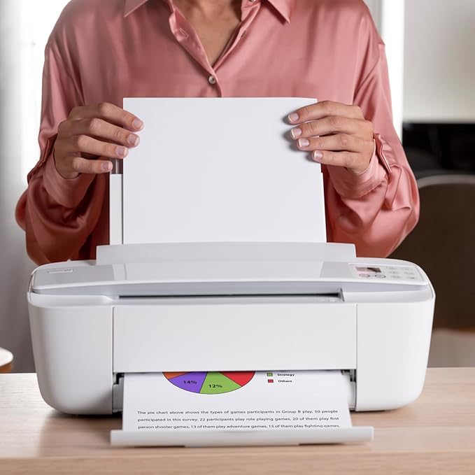 (5-Pack) 11" x 17" Printer Paper - 45Sheets/90Pages Blank Papers, DIY Template Printing in Office/Home/School, Ledger 100gsm Recycled Paper