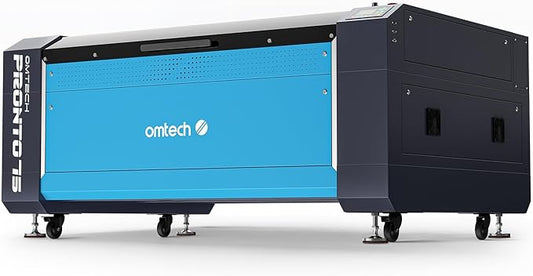 OMTech Pronto 150W CO2 Laser Engraver – 63"x40" Laser Cutter with Autofocus, 2-Way Pass, Air Assist, Red Dot Pointer | Ideal for Wood, Acrylic, Glass & More