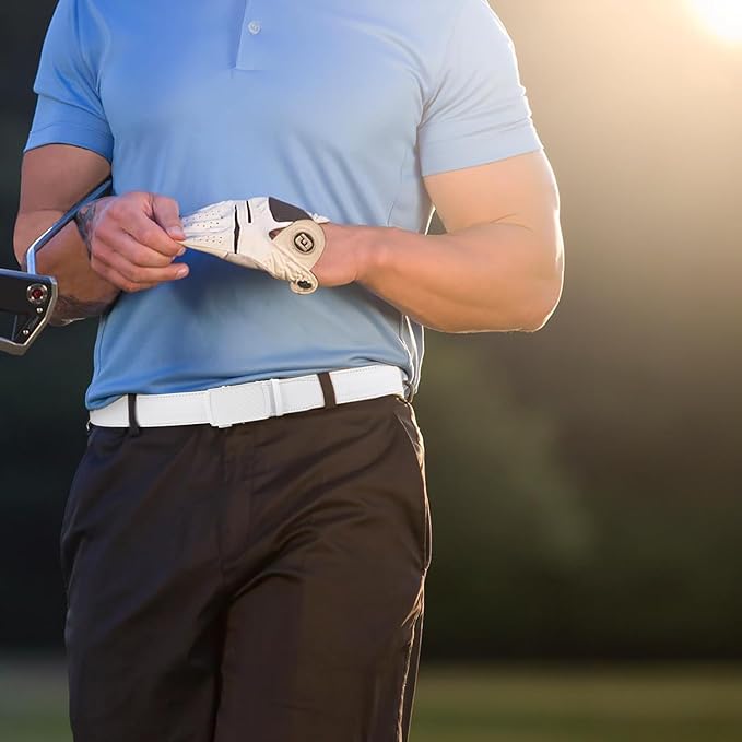 CHAOREN Mens Belt Leather Ratchet Belt - Customizable Fit, Effortless Style (35mm)