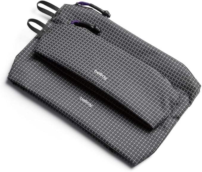 Bellroy Lite Pouch Duo (lightweight pencil case and pouch) - ArcadeGray