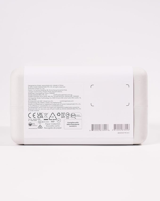 SHOKZ New OpenRun Pro 2 - Open-Ear, Bone Conduction Sport Headphones - with Reflective Strip - Sweat Resistant, Workout Headphones - Secure, Wireless, Comfortable Fit-Deep Bass and Smart Mic App