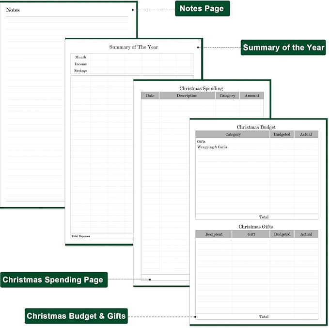 2026 Daily & Monthly Planner - 2026 Daily Planner One Page Per Day from January 2026 to December 2026, 5.8'' x 8.3'' Hourly Appointment Book Perfect Organizer Daily Life, Fabric Cover, Green