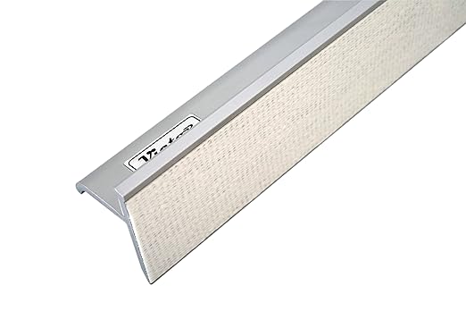 Victor 36-Inch Professional Aluminum Safety Ruler with Finger Guard Edge and Non-Slip Base - Ideal for Large-Scale Precision Cutting - Heavy-Duty Cutting Ruler for Safe Use