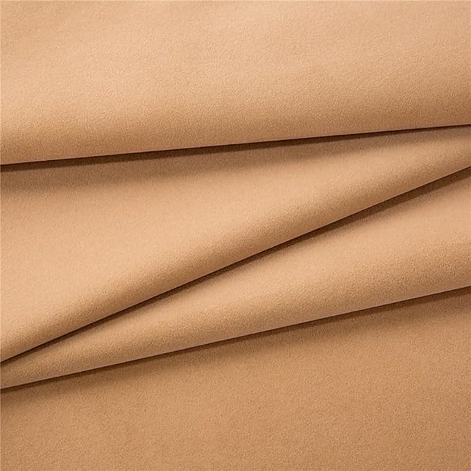 Self Adhesive Apricot Velvet Drawer Liner - Jewelry Box Felt Liner, Solid Color Felt Drawer Liner for Arts & Crafts, Decor - 17.7" x 98"