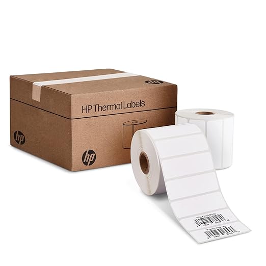NEW HP WORKSOLUTIONS HPKER3X1PK2 3X1 LABEL 2 ROLLS OF 1375 (2750 SHEETS)