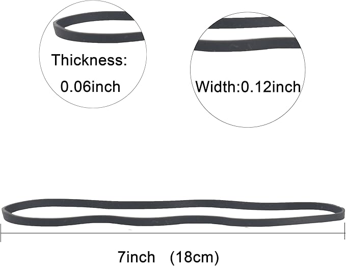 Rubber Bands Garbage Can Bands Elastic Large Size #117B 120 Pcs Trash Can Bands Elastics Bands 7 inch Assorted Color For Office Supplies Home