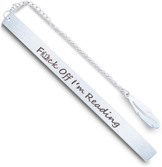 Book Lovers Gifts Funny Bookmark for Women Men Birthday Reading Gifts for Readers Writers Friends Coworkers Christmas Stocking Stuffers for Boys Girls Teens Graduation Gift for Students Bookworms