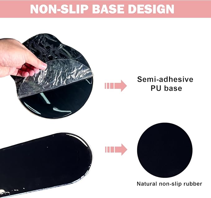 DINKY Desk Mat Mouse Pad, XXL Large Gaming Mouse Pad with Wrist Rest Wrist Support, Ergonomic Mouse Pads, Keyboard Wrist Rest, Desk Accessories Decor, Checkered Flower Plant