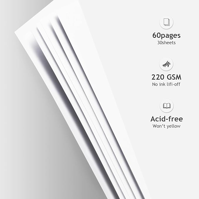 8.5x11 Inch Large 3 Ring DIY Scrapbook Photo Album with 30 Plastic Sleeves 60 Pages Blank Scrapbooks, 8.5 x 11 Scrap Book Albums for Baby Travel Wedding Graduation kids (Sage Green)