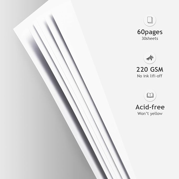 8.5x11 Inch Large 3 Ring DIY Scrapbook Photo Album with 30 Plastic Sleeves 60 Pages Blank Scrapbooks, 8.5 x 11 Scrap Book Albums for Baby Travel Wedding Graduation kids (Light Purple)