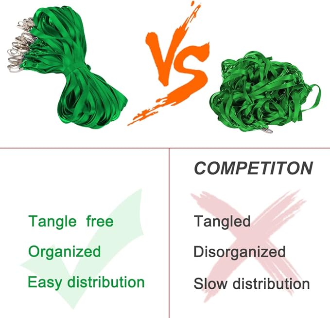 50 Pack Lanyards for Id Badges Holder Bulk Lanyard with Clip Swivel Hooks (Green)