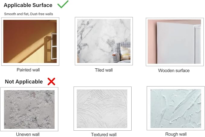 Large Cork Board for Wall with Pins, 36" x 24" Bulletin Board Self-Adhesive Pin Board | Customized 6 Packs Felt Tiles for Office Home Wall Decor, Navy