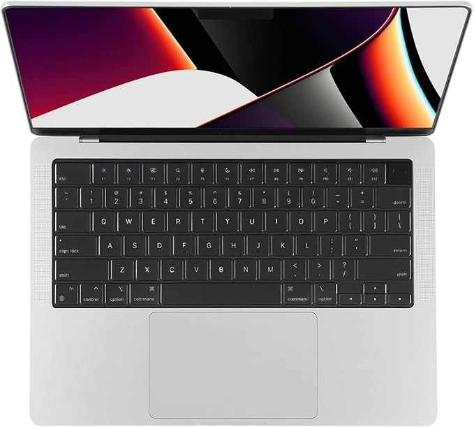 EooCoo Premium Keyboard Cover Skin Ultra Thin Protector, Compatible with M5 MacBook Pro 14" 16" M4 M3 M2 M1 Pro Max Chip, 2025-2021 MacBook Air 15" 13.6" M4 M3 M2 Chip, Tinted