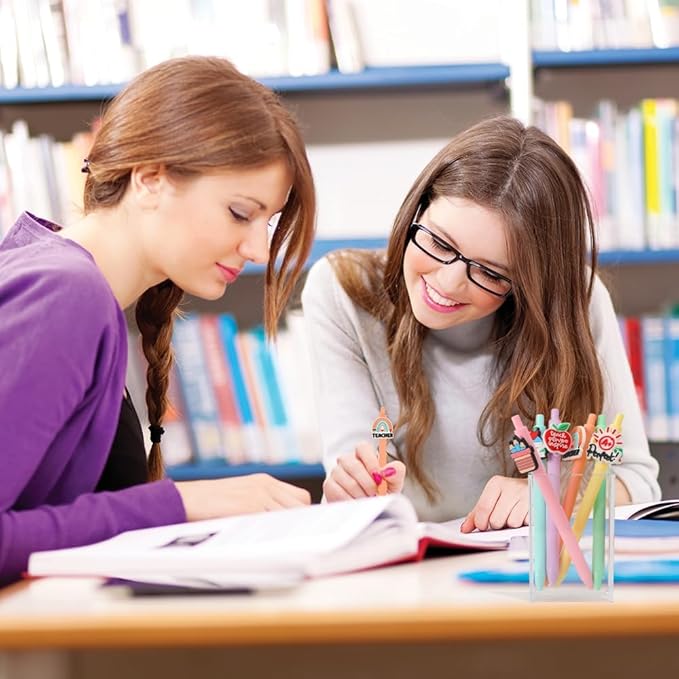 Teacher Pens,Teacher Gifts for Appreciation Thank You,Classroom Rewards Pens for Schools,Cute Funny Gel Ink Pen Gift for Daughter Son Grandaughter Grandson Study Supplies