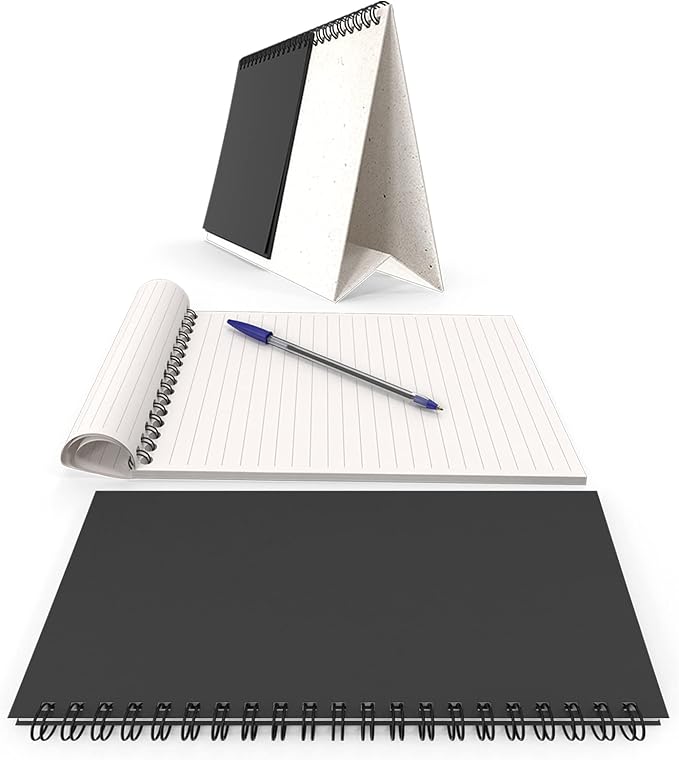 Binditek 100 Pack Double Loop Wire Binding Spines, 9/16Inch Binding Wire for Letter size, 3:1 Pitch, 120 Sheet Capacity, 32-Loop, Black, for Students and Coworkers