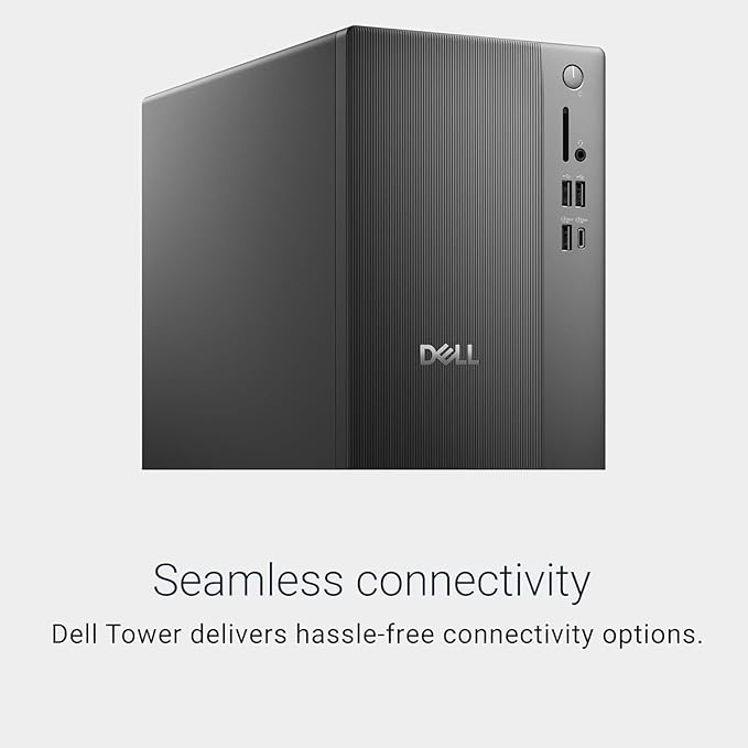 Dell 2025 ECT1250 Business Desktop - Intel Ultra 9-285K, (24 Core Processor 24 Threads), 32GB DDR5 Memory, 1TB PCIe SSD, Ultra-Quiet Design, Dual 4K Monitor Support, Keyboard and Mouse, Windows 11