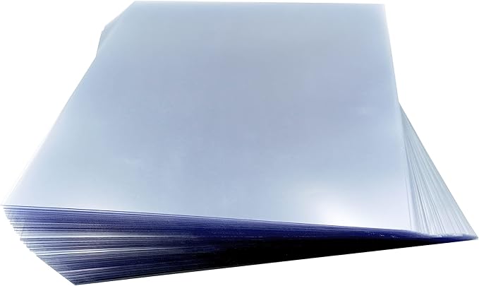 TOTiyea 200 Pack 5 Mil PVC Binding Presentation Covers, Clear Report Covers for Binding,8.5x11 Inches,Letter Size