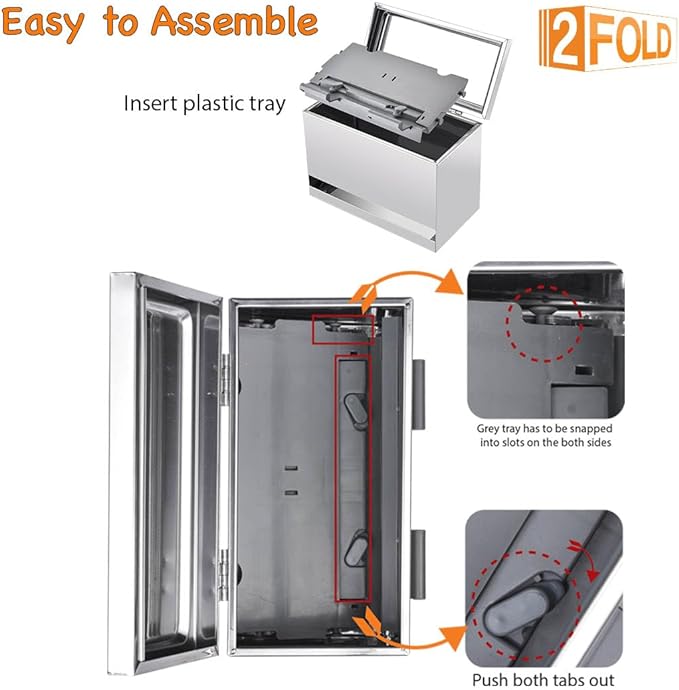 2Fold Pencil Dispenser for Classroom - Stainless Steel Bulk Pencil Holder for Desk - Includes Removable Label Stickers - Teacher Must Haves for Organization - Holds up to 200 Pencils (Yellow)