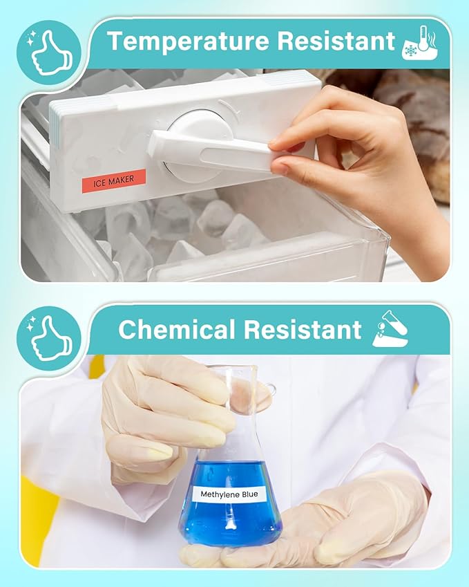 Colorty TZe-231 12mm 0.47 Label Tape Replacement for Brother P Touch Label Maker Tape TZe Laminated TZe-131 TZe-231 TZe-431 TZe-531 TZe-631 TZe-731 for PT-D210 PT-D200 PT-H100 H110 D400 P300BT, 6 Pack