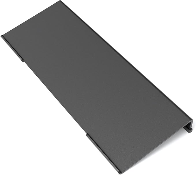 WINFFOR Comfortable Computer Keyboard Stand - Ergonomic Keyboard Riser Acrylic Tilted Keyboard Holder for Easy Typing&Working at Home Office - Fits All Keyboard Sizes - 17'' Wide (Matte Black)