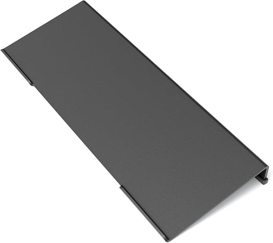 WINFFOR Comfortable Computer Keyboard Stand - Ergonomic Keyboard Riser Acrylic Tilted Keyboard Holder for Easy Typing&Working at Home Office - Fits All Keyboard Sizes - 17'' Wide (Matte Black)