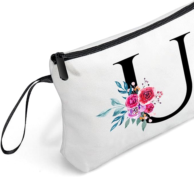 Woman Gifts - Personalized Makeup Bag With Mirror, Perfect for Moms, Sisters, or Young Women - Mothers Day Gift