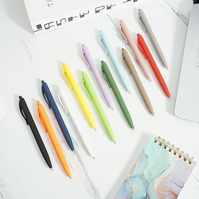 BallPoint Pens, 50 Pack (BLACK Ink),Bulk Pens, Pale Dogwood Pink Barrel,Click Pens for Office Home and School, Retractable Ballpoint Pens, Medium Point, 1.00MM (Pale Dogwood Pink)